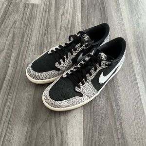 Air Jordan 1 low OG Black cement 🐘